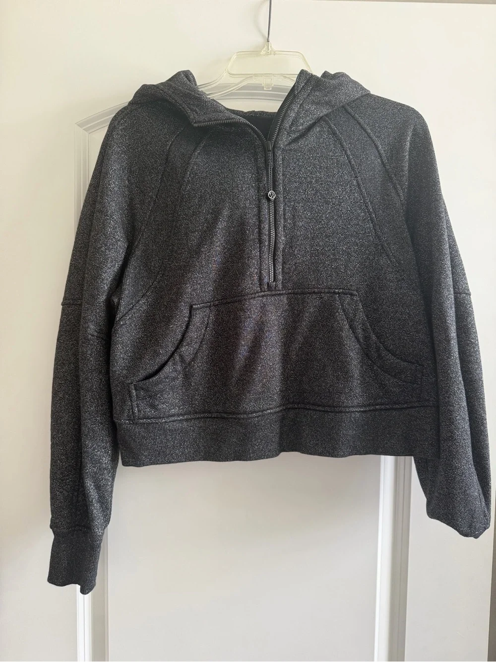 lululemon athletica Dark Gray Half-Zip Hoodie
